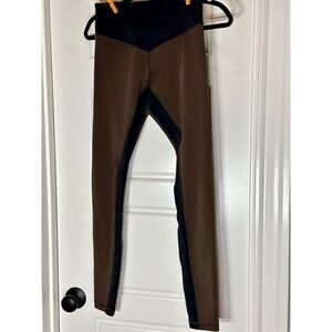 L’uri brown and black leggings Size S